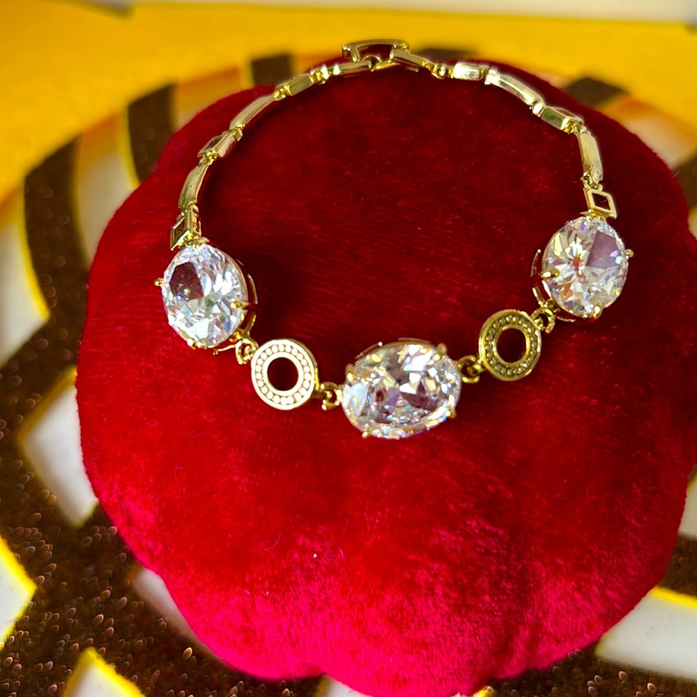 Pulsera 14 k gold plated